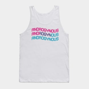 Androgynous lgtb equality Tank Top